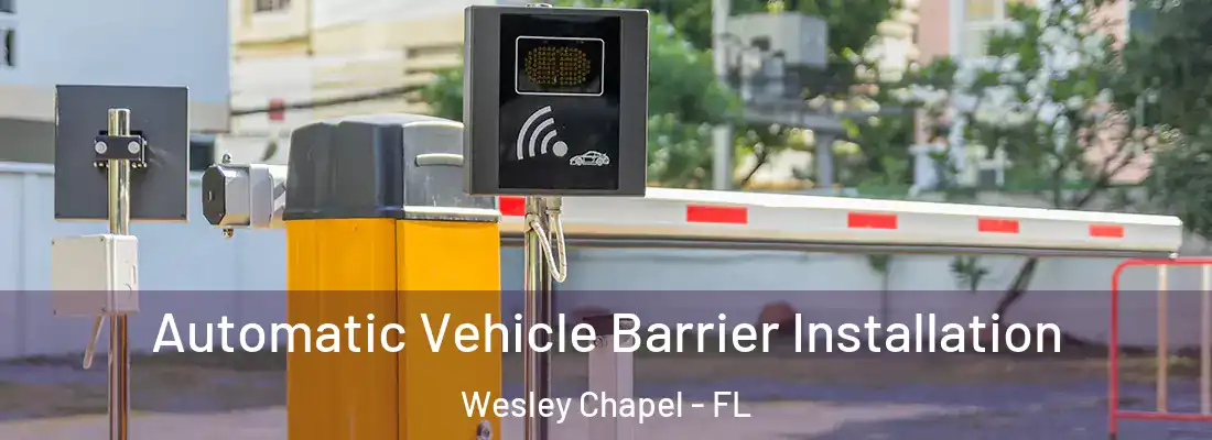 Automatic Vehicle Barrier Installation Wesley Chapel - FL