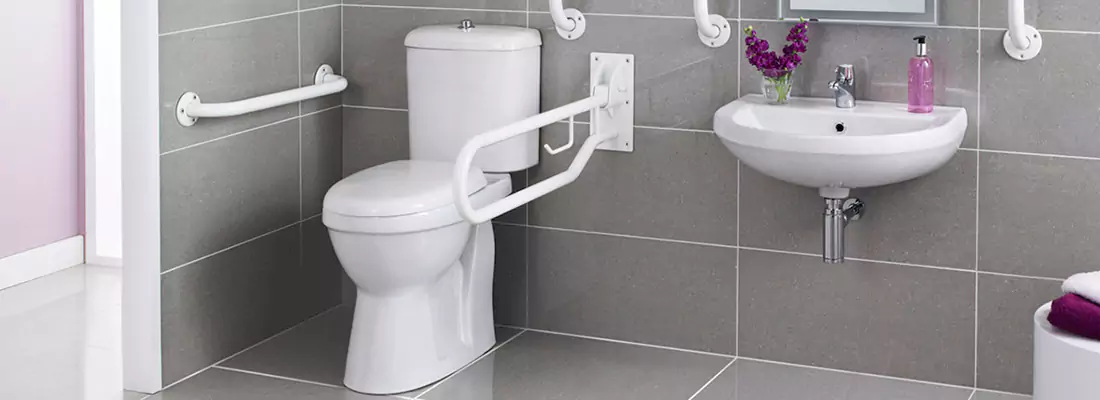 Modern Handicap Bathroom Solutions with Safety Features in Wesley Chapel, FL
