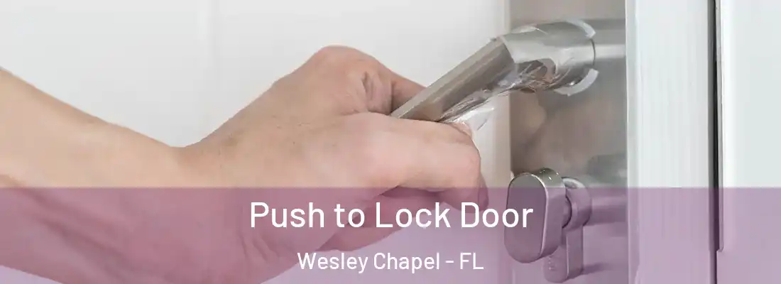 Push to Lock Door Wesley Chapel - FL
